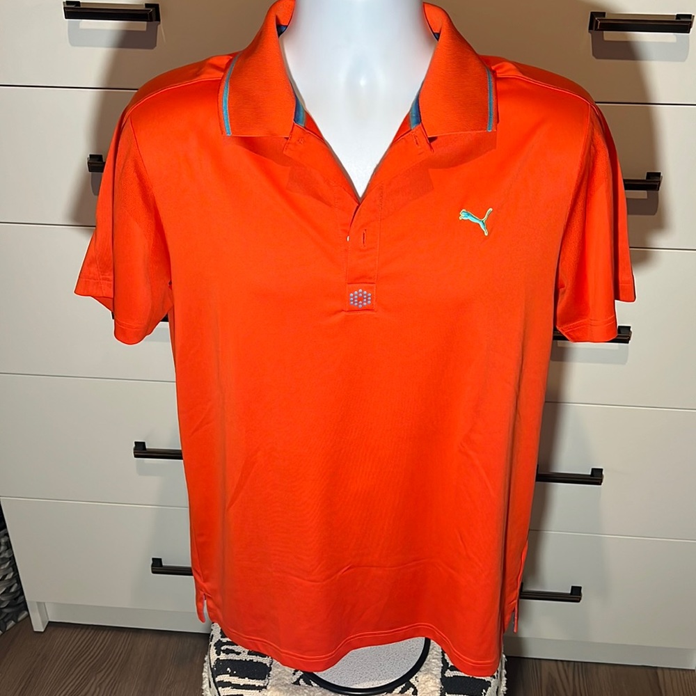 Puma golf polo shirt.